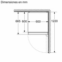 SIEMENS COMBI KG36N2ICF 186 X 60 CLASE C INOX