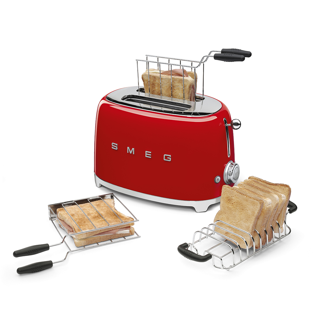 SMEG TOSTADOR TSF01RDEU