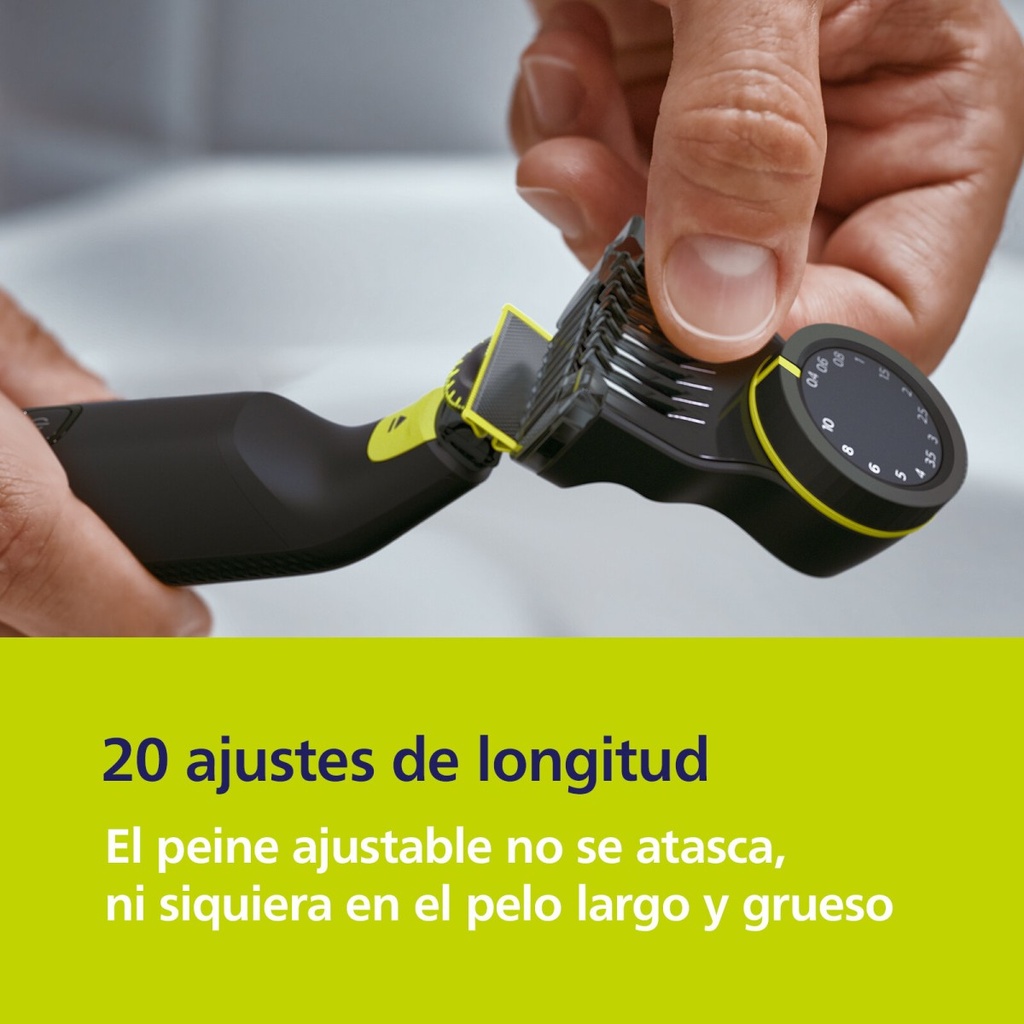 PHILIPS AFEITADORA ONE BLADE QP6552/15