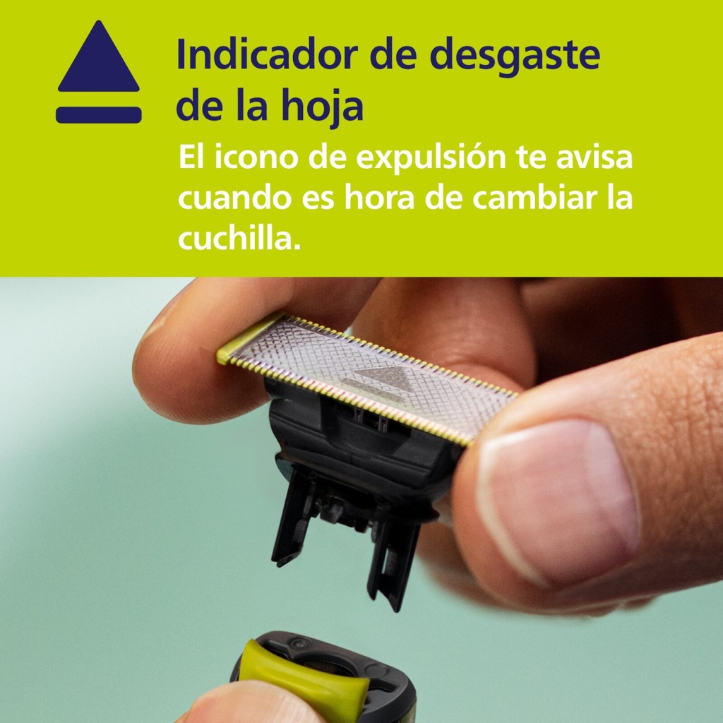 PHILIPS AFEITADORA ONE BLADE QP6552/15