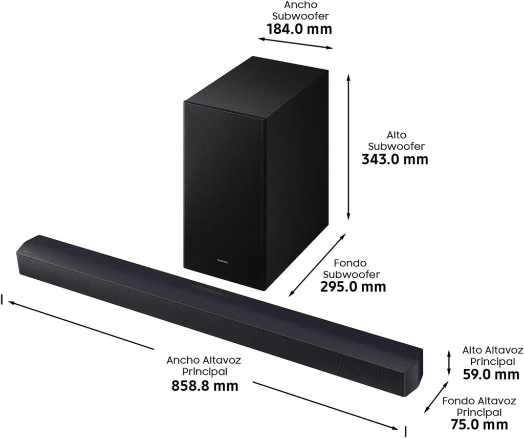 SAMSUNG BARRA DE SONIDO HW-B450F/ZF