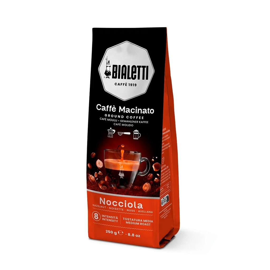 BIALETTI CAFE MOLIDO 250GR PERFETTO MOKA AVELLANA
