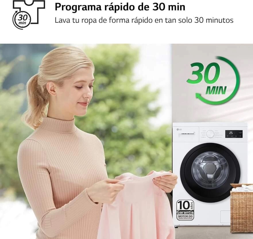 LG LAVADORA F4A10S8NWK