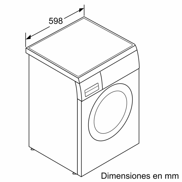 BOSCH LAVADORA WUU24T65ES