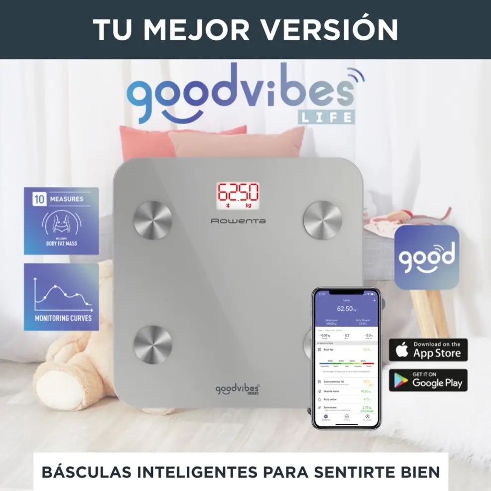 ROWENTA BASCULA DE BAÑO BR9600