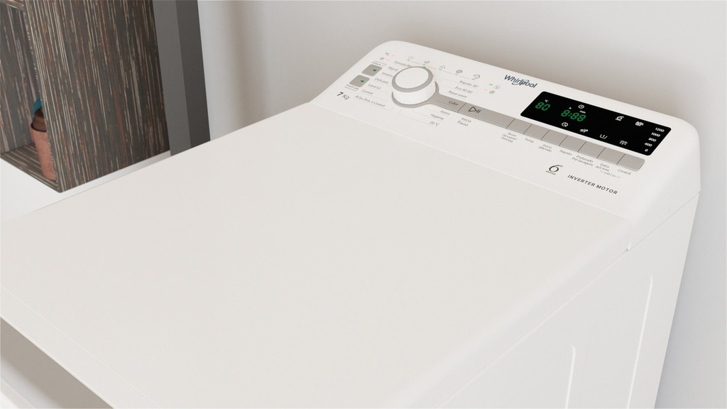 WHIRLPOOL LAVADORA TDLR 7231 BSPT