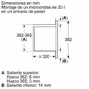 BALAY MICROONDAS 3CG6112X3