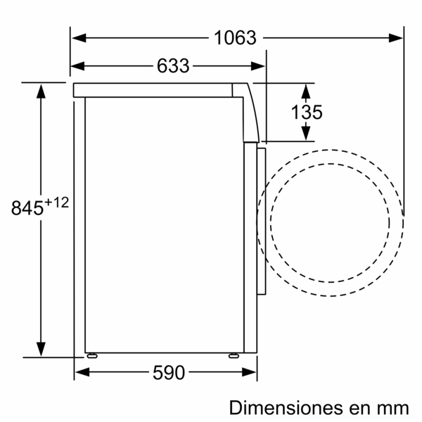 SIEMENS LAVADORA WM14N292EP