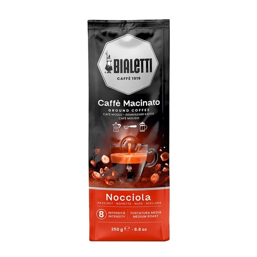 [BIA-096080515] BIALETTI CAFE MIOLIDO 250GR PERFETTO MOKA AVELLANA