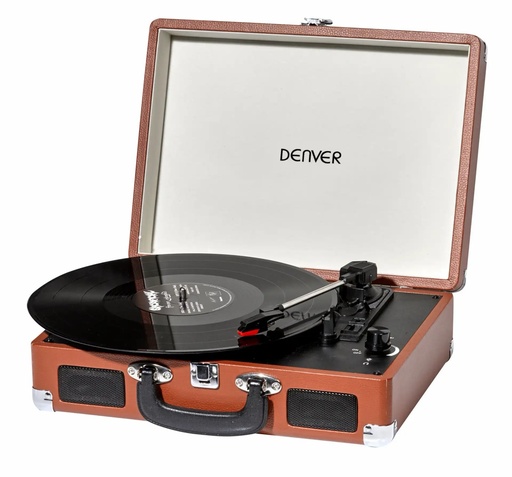 [VPL-120BR] DENVER TOCADISCOS VPL-120 USB NEGRO (copia)